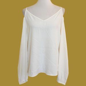 Walter Baker Ivory “Balinda” Blouse - Large - NWT